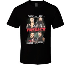 Payback Popular Wrestlers Sports Fan T Shirt