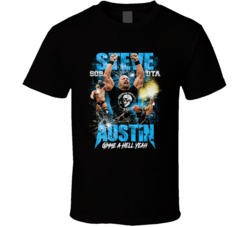 Steve Austin Gimme A Hell Yeah Popular Wrestler Sports Fan T Shirt