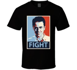 Fight Club Edward Norton Hope Tyler Durden T Shirt