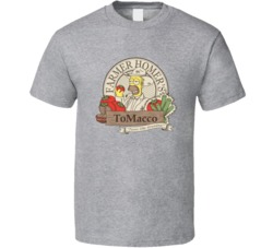 Farmer Homer's Tomacco Simpsons Tv Show Fan T Shirt