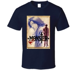 Naoki Urasawa Monster Japanese Manga T Shirt