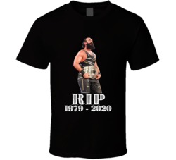 Jon Huber Aka Brodie Lee Aka Luke Harper Wrestler Tribute T Shirt