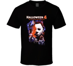 Halloween 4 The Return Of Michael Myers Movie Fan T Shirt