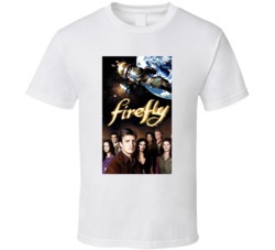 Firefly Nathan Fillion Cult Sci Fi T Shirt