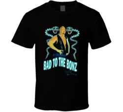 Steve Austin Bad To The Bonz Popular Wrestler Sports Fan T Shirt