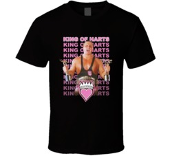 Owen Hart The King Of Harts Popular Wrestler Fan T Shirt