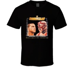 Summer Slam Shawn Vs Vader Popular Wrestlers Fan T Shirt