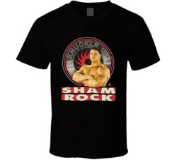 Ken Shamrock Knuckle Up Popular Wrestling Sports Fan T Shirt