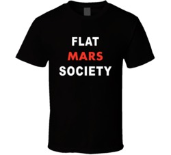 Greta Thunberg Flat Mars Society T Shirt