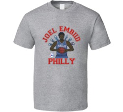 Joel Embiid Philadelphia Basketball Fan T Shirt
