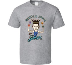 Nikola Jokic The Joker Denver Basketball Fan T Shirt