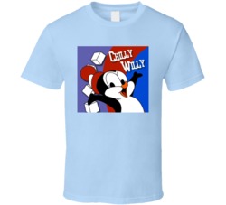 Chilly Willy Cartoon Penguin T Shirt