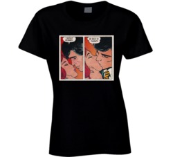 Comic Strip I Should Probably Be Back In Therapy Ladies T Shirt