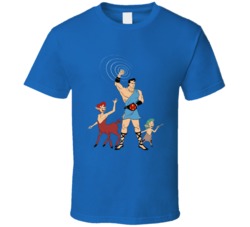 The Mighty Hercules Newt Tewt T Shirt