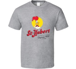 St Huberts Depuis Distressed T Shirt