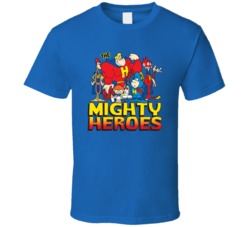 The Mighty Heroes 60s Animated Tv Series Fan T Shirt