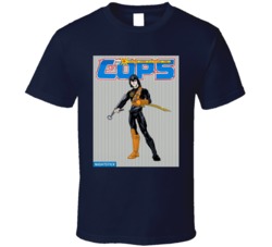 Nightstick Cops Fighting Crime In A Future Time T Shirt