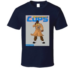 Bullet Proof Cops Fighting Crime In A Future Time T Shirt