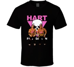 Hart Foundation Popular Wrestling Sports Fan T Shirt