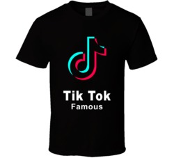 Tik Tok Famous Popular Social Media App T Shirt