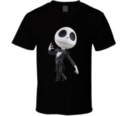 Jack Skellington Caricature T Shirt