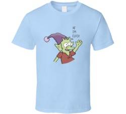 Hi I'm Elfo Disenchantment Tv Series Fan T Shirt