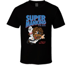 Super Mankind And Mr Socko Wrestling Fan T Shirt