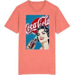 Classic Coca Cola Coke Retro Ad T Shirt
