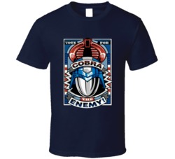 Vote For The Enemy Cobra Gi Joe T Shirt