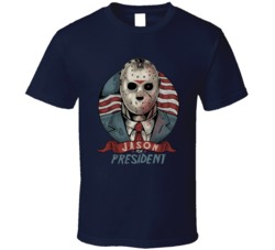 Jason For President Friday The 13th Movie Fan T Shirt