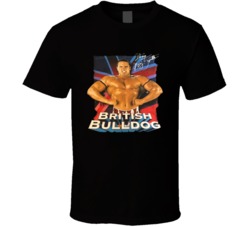 British Bulldog Davey Boy Smith Popular Wrestler Fan T Shirt