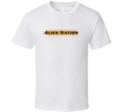 Alien Nation Cult Movie Logo T Shirt