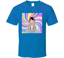 Bojack Horseman Psychedelic T Shirt