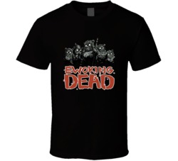 Ewoking Dead Star Wars Walking Dead Mashup Parody T Shirt