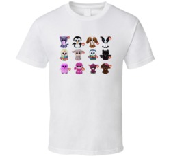 Beanie Boos Boo Plush Ty Stuffie T Shirt