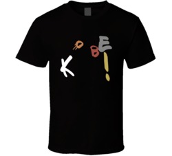 Kobe Letters Favorite Basketball Player T Shirt