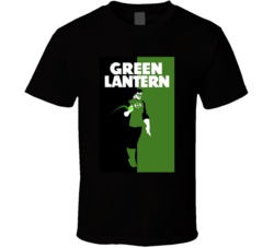 Green Lantern Superhero Comic Fan T Shirt