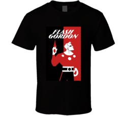 Flash Gordon Superhero Comic Fan T Shirt