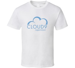 Cloud 9 Logo Superstore Nbc T Shirt