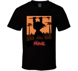 Genndy Tartakovsky Primal Spear Shilouette T Shirt