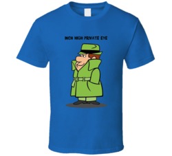 Inch High Private Eye Popular 70s Cartoon Tv Show Fan T Shirt