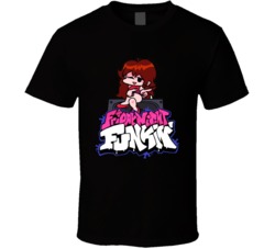 Friday Night Funkin Beat Box Winking Girl Video Game T Shirt