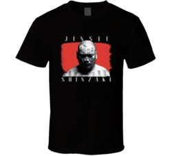 Jinsei Shinzaki Popular Japanese Wrestler Fan T Shirt
