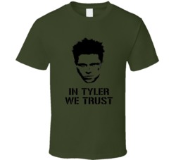In Tyler We Trust Fight Club T Shirt