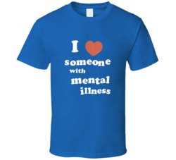 Dk Metcalf I Love Heart Someone With Mental Illness T Shirt