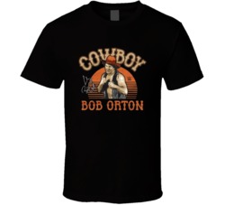 Cowboy Bob Orton Popular Wrestler Fan T Shirt