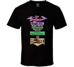 The Godfather Hall Of Fame Wrestling Fan T Shirt