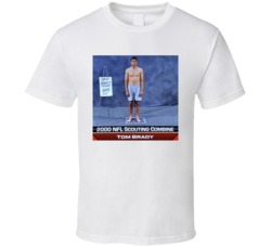 Tom Brady Scouting Combine New England Tampa Bay T Shirt
