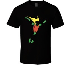 Robin Shiouette Boy Wonder Batman T Shirt