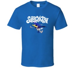 Super Chicken 60s Animated Comedy Tv Show T Shirt